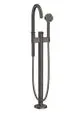 AXOR-HG-AXOR-One-Einhebel-Wannenmischer-bodenstehend-Brushed-Black-Chrome-48440340 gallery number 1